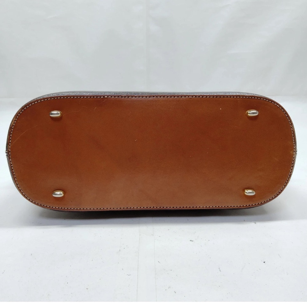 Celine Authentic Brown Macadam Handbag - Picture 5 of 10